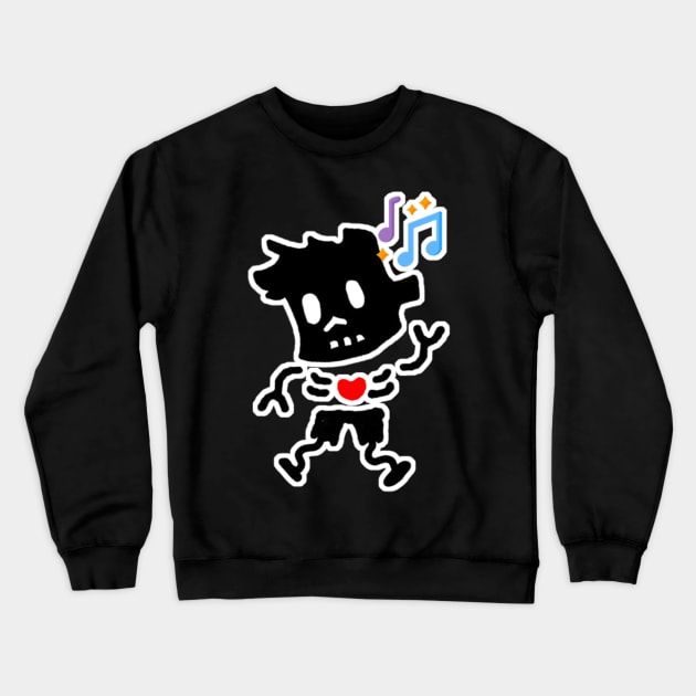 dance zombie boy Crewneck Sweatshirt by COOLKJS0